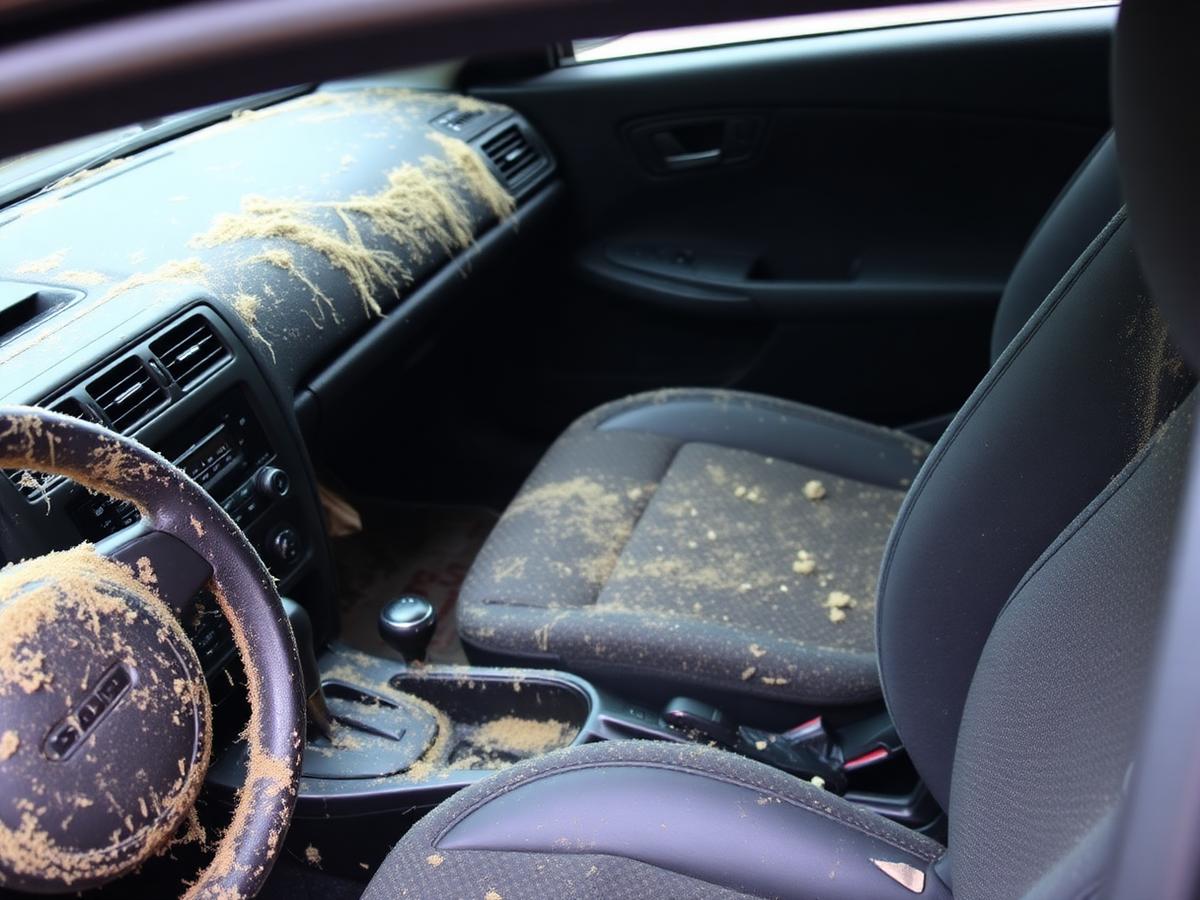Interior before