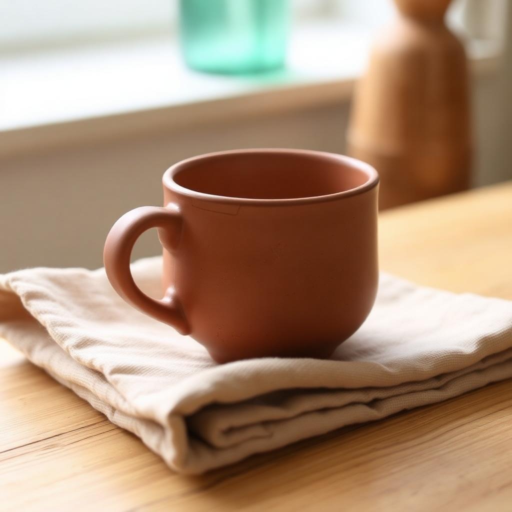 Stoneware Mug — Clay