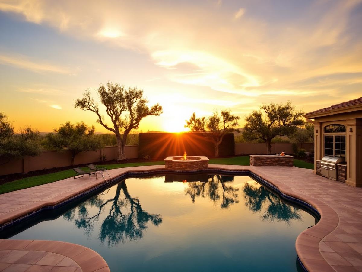 Pool & patio