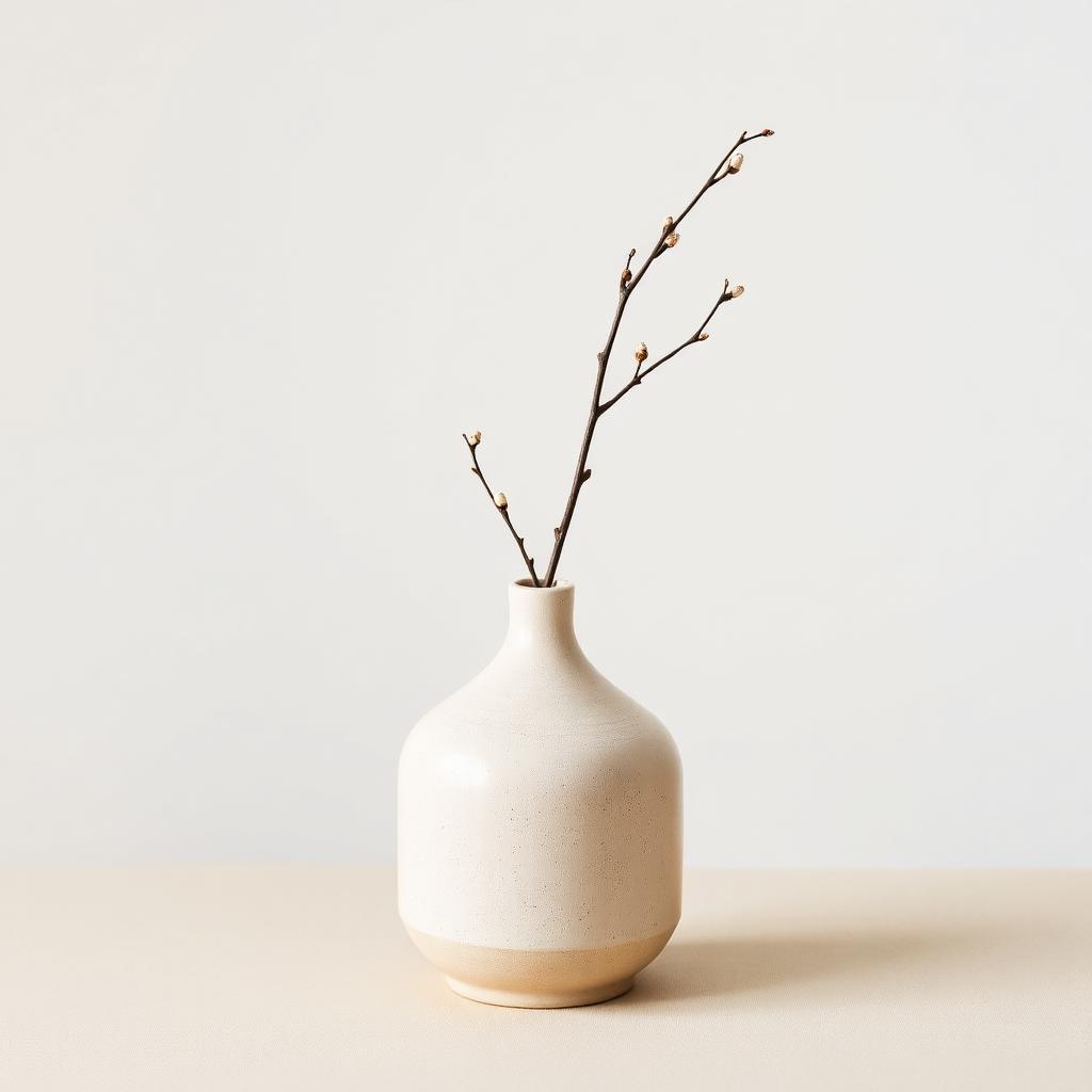 Ceramic Vase — Sand